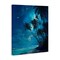 Stupell Industries Moonlit Beach Palm Trees Canvas, design by Ziwei Li